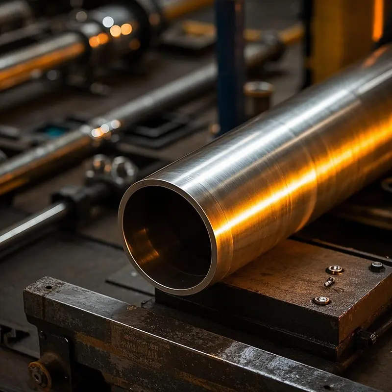 Tube en acier inoxydable de grande taille