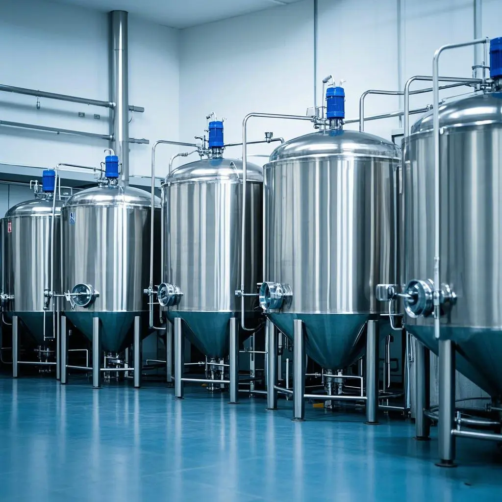 Tuyau en acier inoxydable pour le brassage des machines