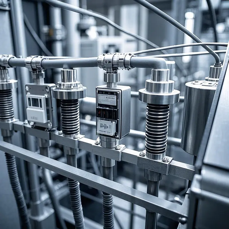 Tuyau en acier inoxydable pour la fabrication d'équipements électriques