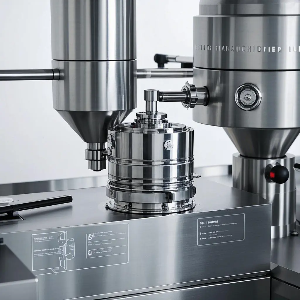 Tuyau en acier inoxydable pour équipement de machines pharmaceutiques